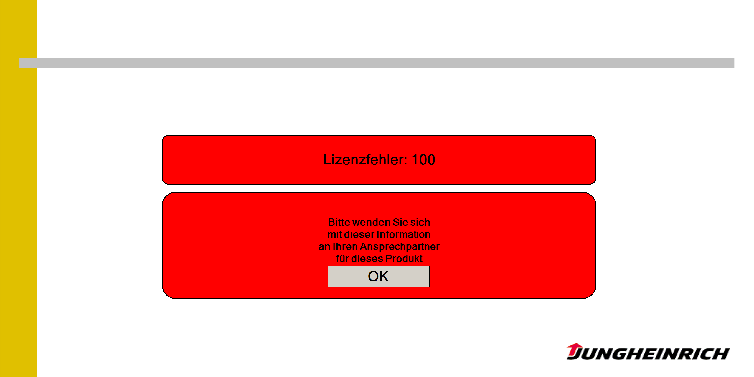 How To Fix Jungheinrich Judit Error 100 Solution