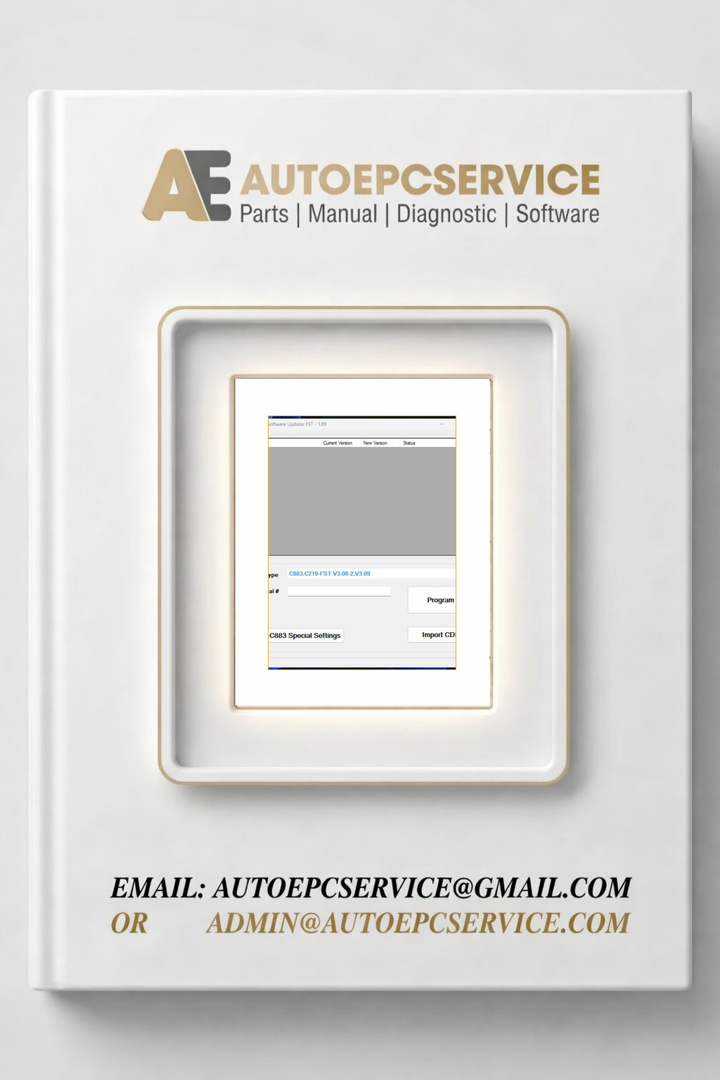 Hyster Yale CCS NCEA Software Updater FST 1.69 01.2021 Program 1 download