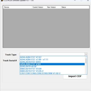 Hyster Yale CCS NCEA Software Updater FST 1.91 10.2024 Database Collection Program 1