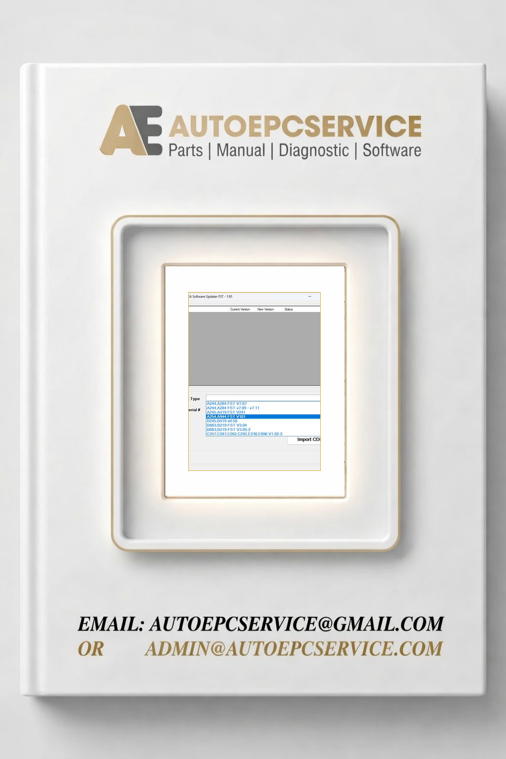 Hyster Yale CCS NCEA Software Updater FST 1.91 10.2024 Database Collection Program 1 download