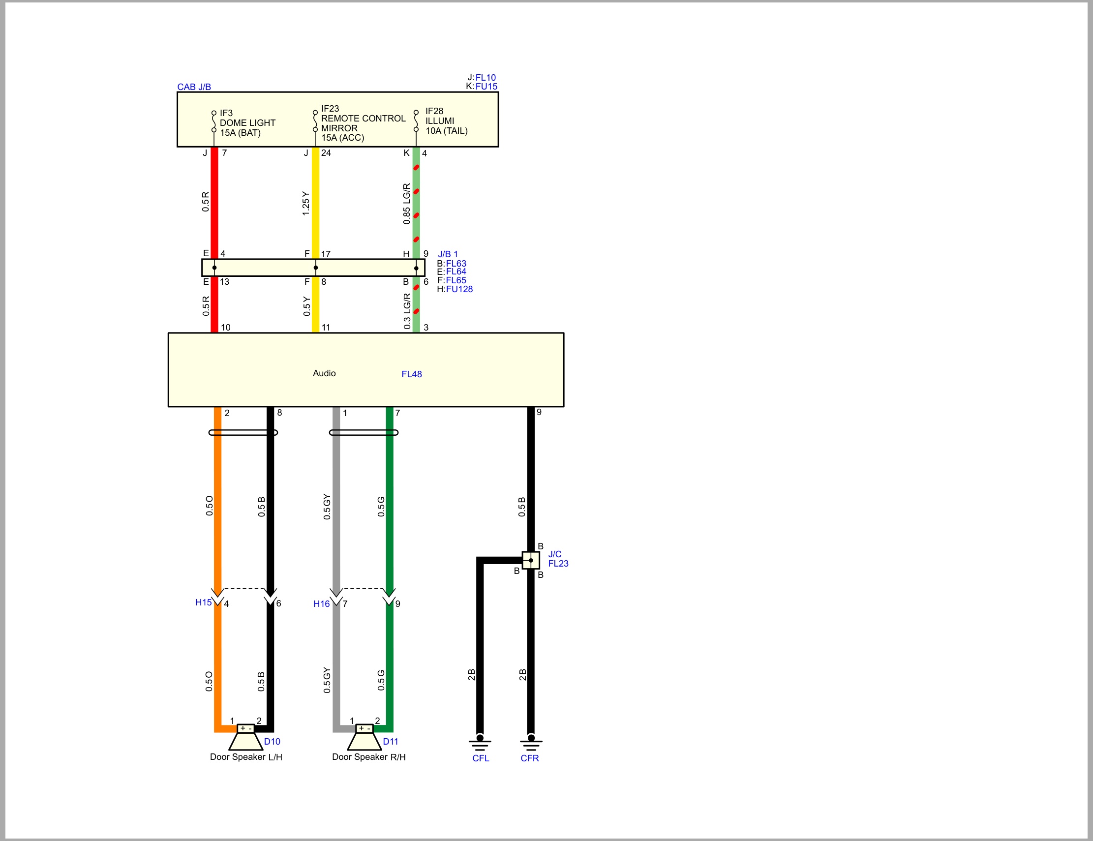 Isuzu Truck F&G Series 08 Cab model 2008 to 2021 Wiring Diagram MGHTML WEN 0811 (2)