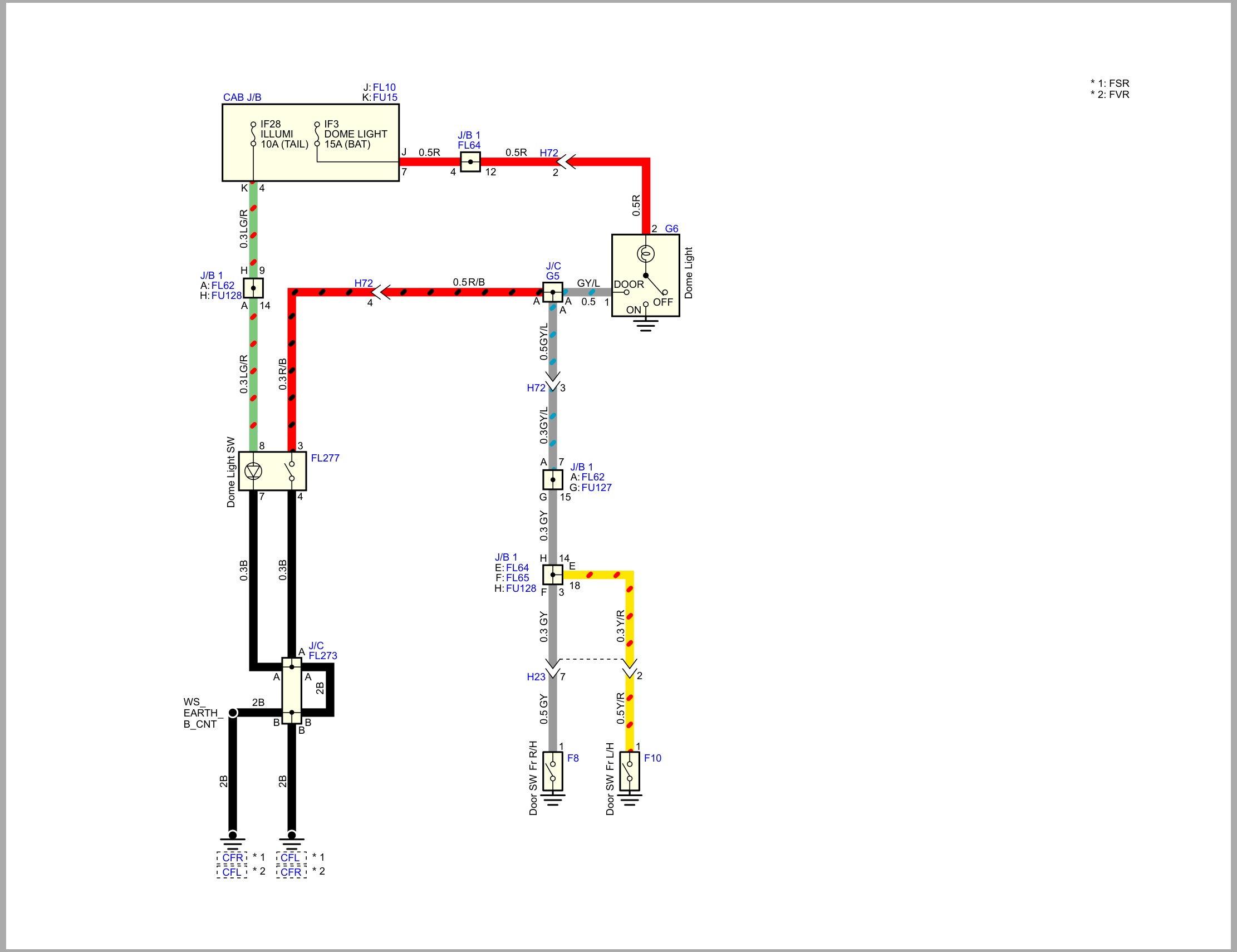 Isuzu Truck F&G Series 08 Cab model 2016 to 2020 Hong Kong Russia Wiring Diagram MGHTML WEN 1651 (2)