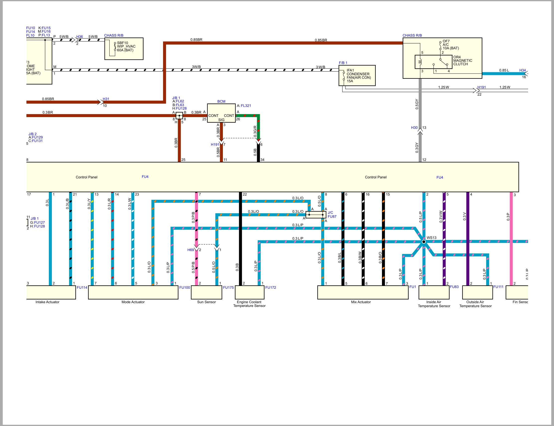 Isuzu Truck F&G Series 08 Cab model 2021 3rd Australia New Zealand Wiring Diagram MGHTML WEN 2111AU (1)