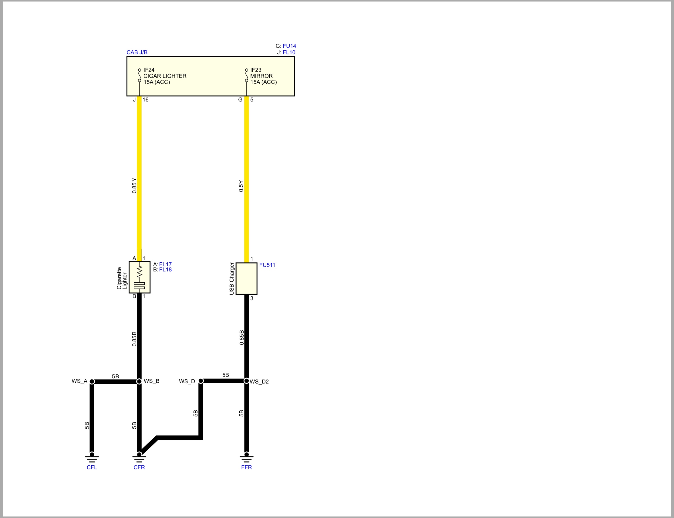 Isuzu Truck F&G Series 08 Cab model 2022 Thailand Wiring Diagram MGHTML WEN 2211TH (1)