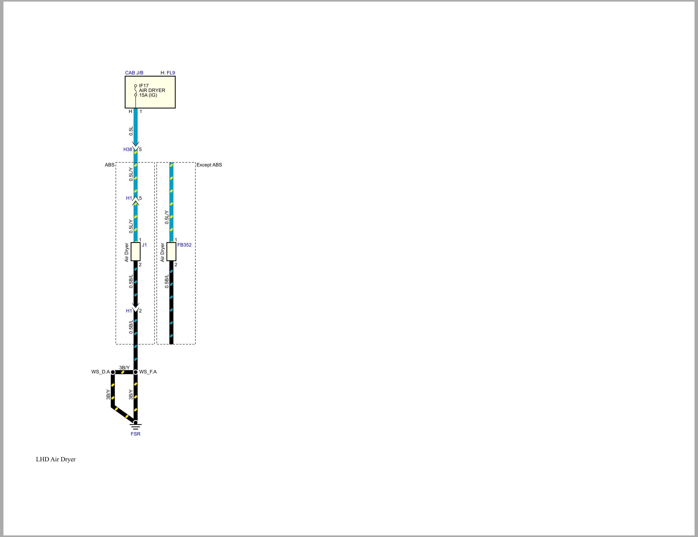 Isuzu Truck F&G Series 08 Cab model 2022 to 2025 9th edition Wiring Diagram MGHTML WEN 2111 (2)