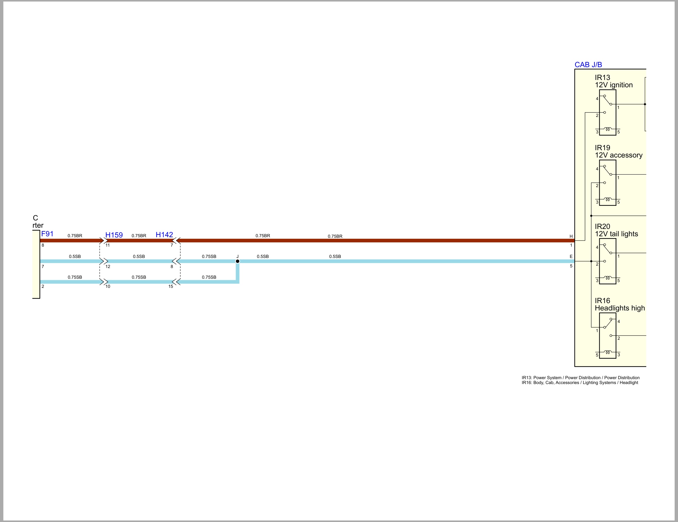 Isuzu Truck F&G Series 24 Cab model 2026 Europe Israel Wiring Diagram MGHTML WEN 2661 (2)