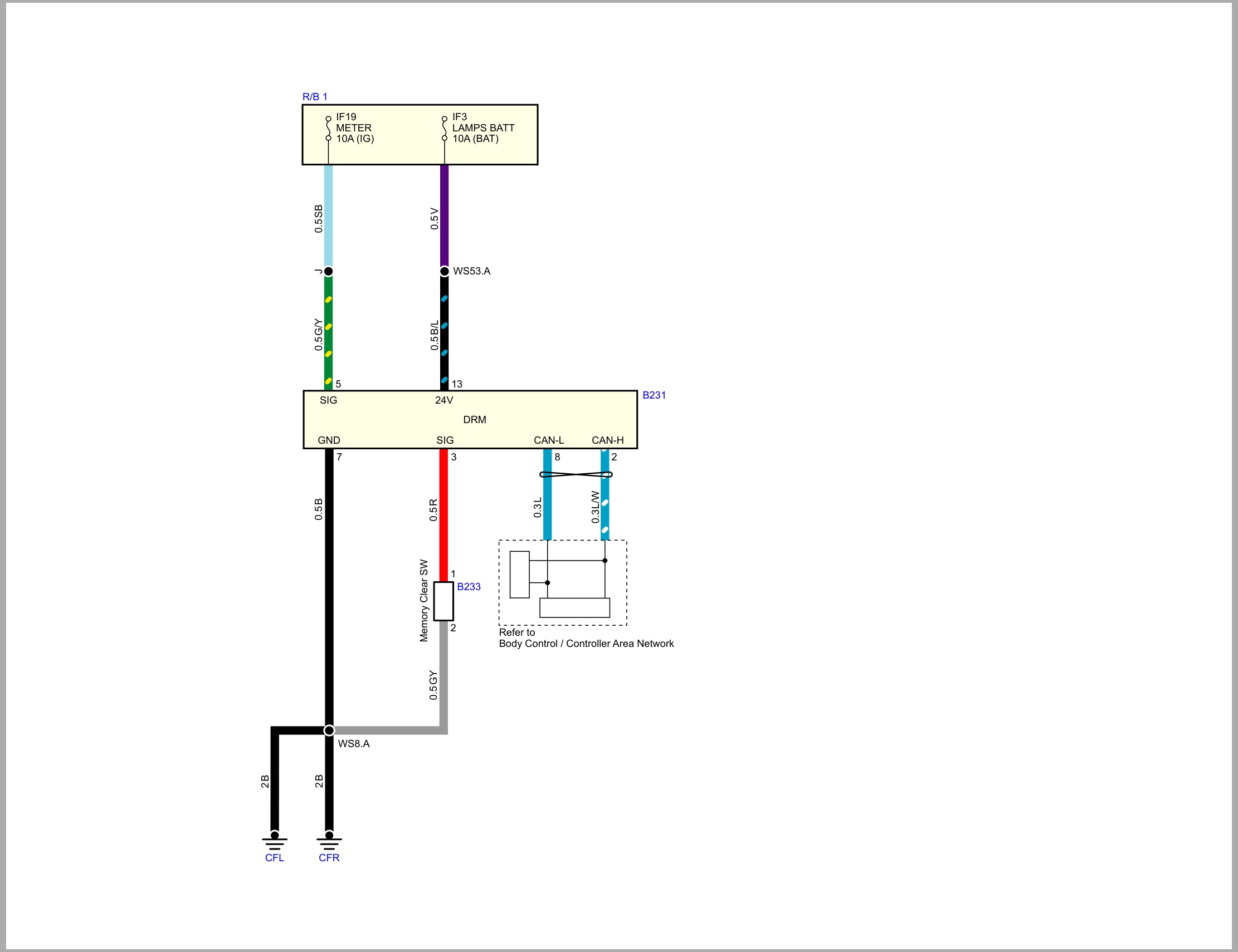 Isuzu Truck N Series 08 Cab model 2022 5th edition Indonesia Wiring Diagram LGHTML WEN 2211IDN (2)