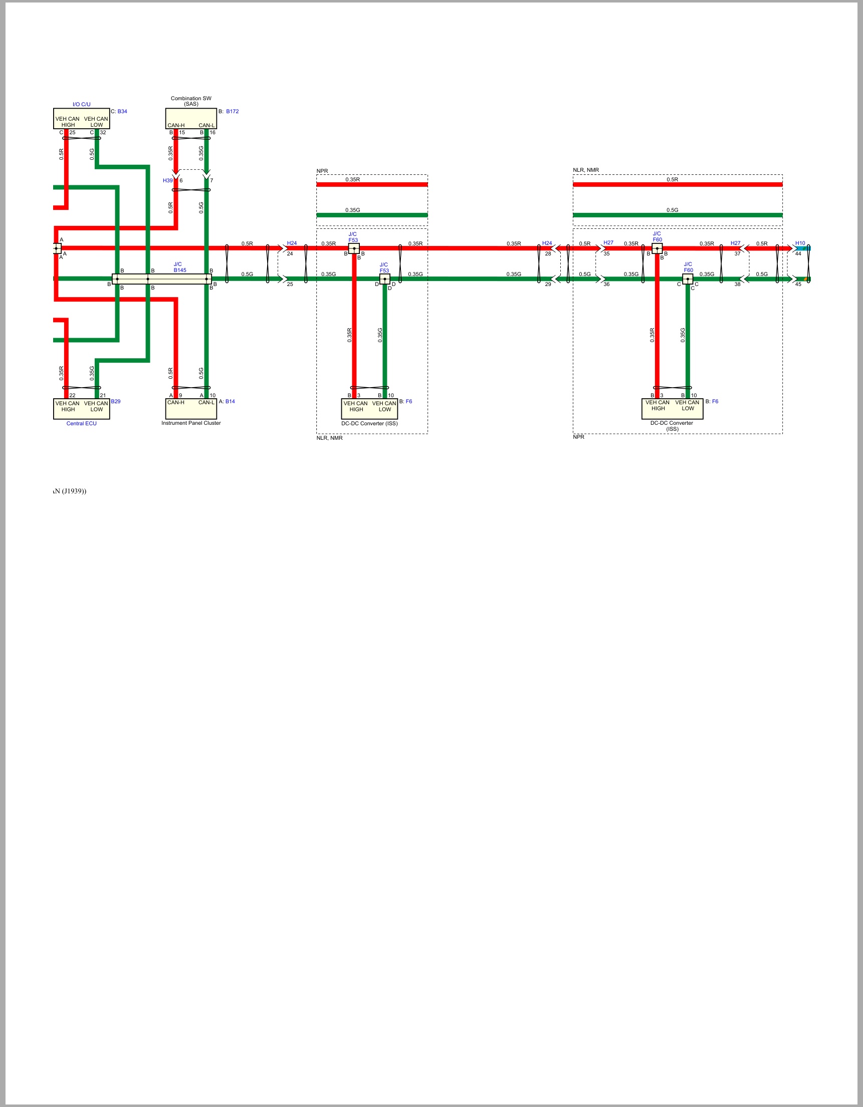 Isuzu Truck N Series 24 Cab model 2024 4th edition EU UK Israel Turkey Wiring Diagram LGHTML WEN 2441EU (2)