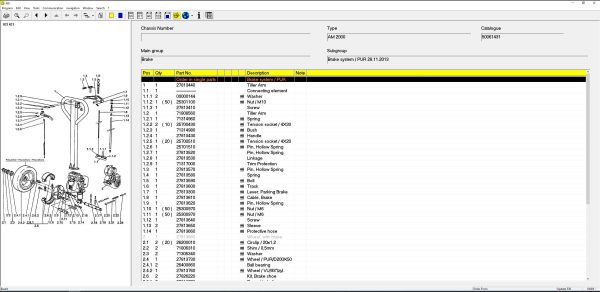 Jungheinrich Forklift Et V4.37 539 02.2025 Spare Parts Catalog 2