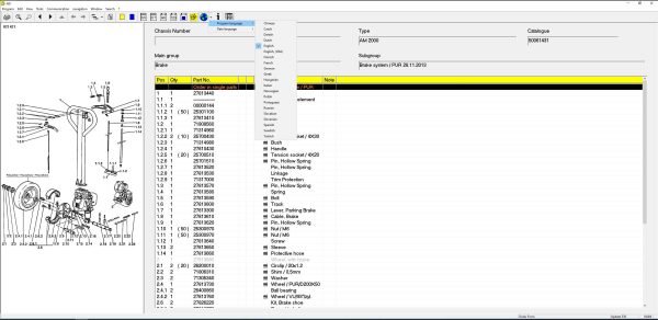 Jungheinrich Forklift Et V4.37 539 02.2025 Spare Parts Catalog 3