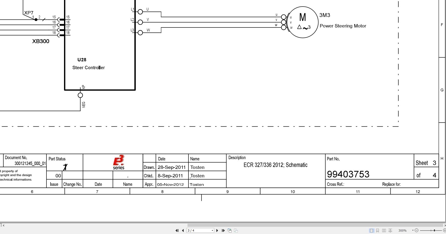 Jungheinrich Forklift ECR 327 ECR 336 Electrical Diagram 03.2012 1