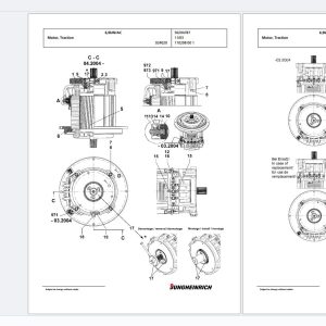 Jungheinrich Forklift ETV 320 Spare Parts Catalog 91053207 (2)