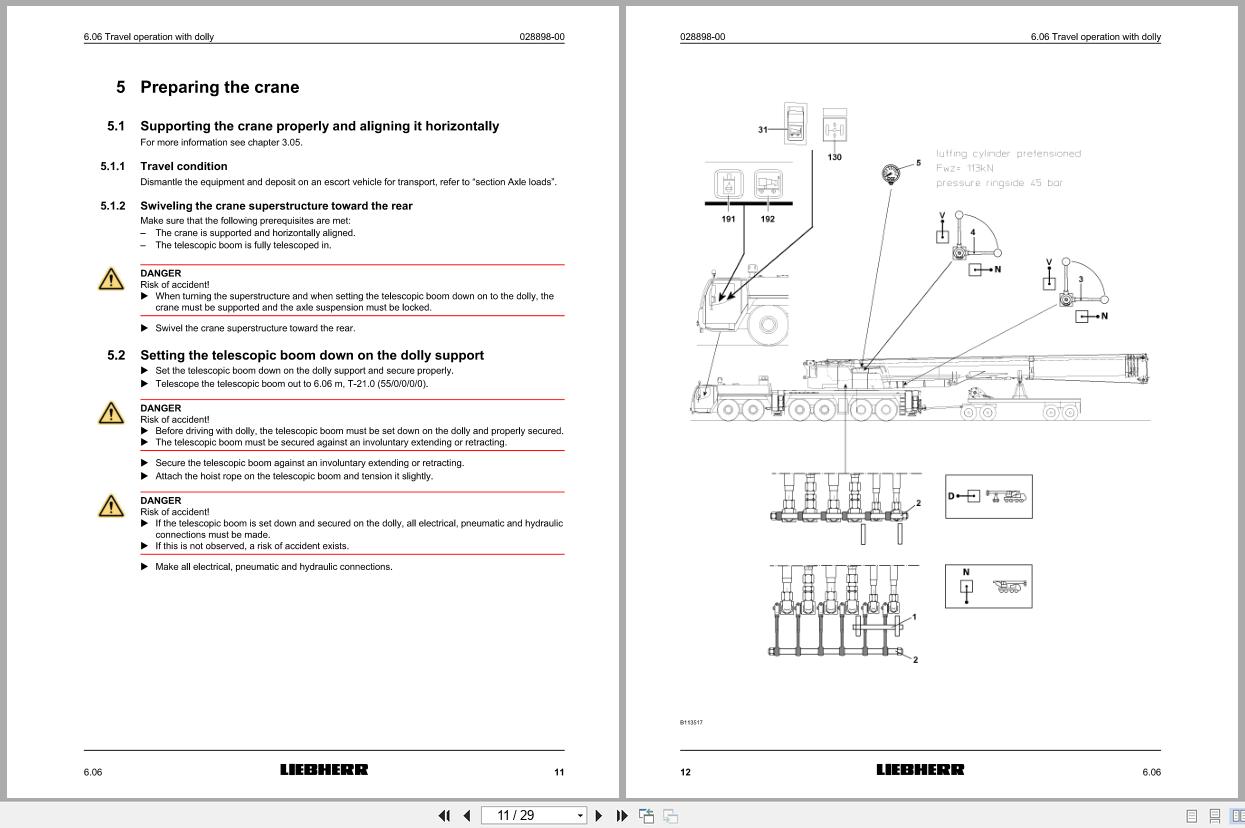 Liebherr Crane LTM 1300 6.1 Technical Information 2