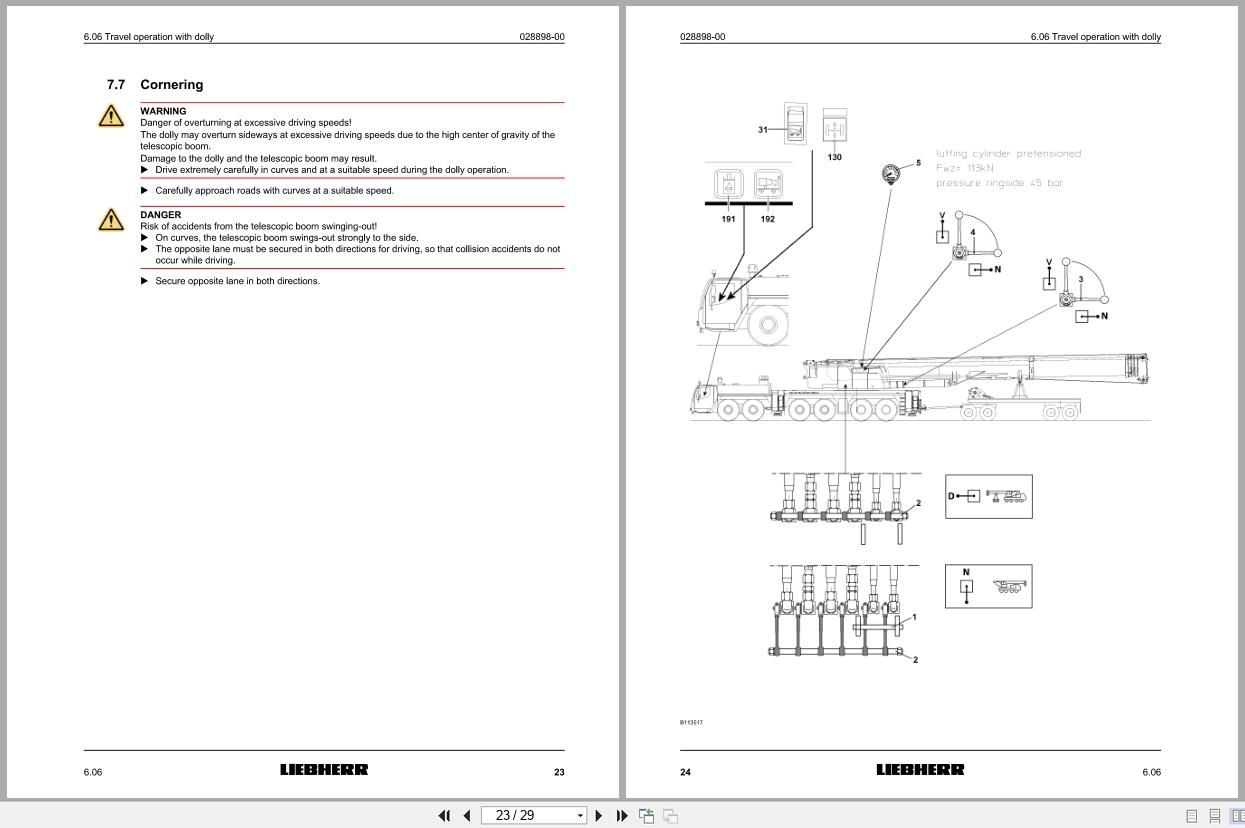 Liebherr Crane LTM 1300 6.1 Technical Information 3
