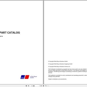 MTU Engine MG16V4000A5 SN 9300114 Parts Catalog (1)