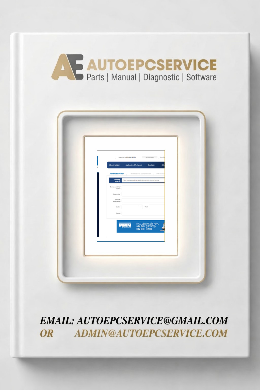 MWM Motores Diesel EPC 05.2026 Spare Parts Catalogue 1 download