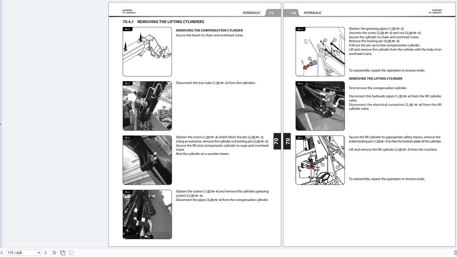 Manitou Articulated Loader AL ALT Series Service Operator Part Manual Update 2024 (2)