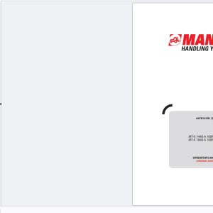 Manitou Telehandler MT MT-X Series Service Operator Part Manual Update 2024 Manitou Telehandler Mt Mt X Series Service Operator Part Manual Update 2024 (4)