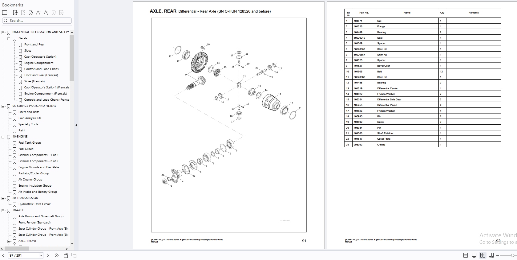 Manitou Telehandler MTA Series Service Operator Part Manual Update 2024 (3)