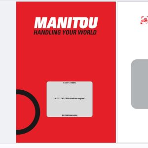 Manitou Telescopic Handlers MXT Series Service Operator Part Manual Update 2024 (2)