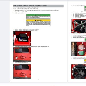 Manitou Telescopic Handlers MXT Series Service Operator Part Manual Update 2024 (3)