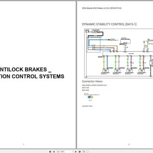 Mazda MX 5 Miata 2024 L4 2.0L SKYACTIV G Wiring Diagram (2)