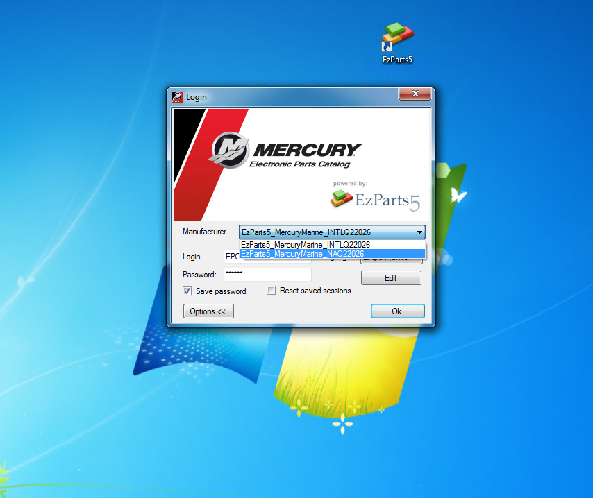 Mercury Marine EU NA Q2 2026 Electronic Parts Catalog VMware 1