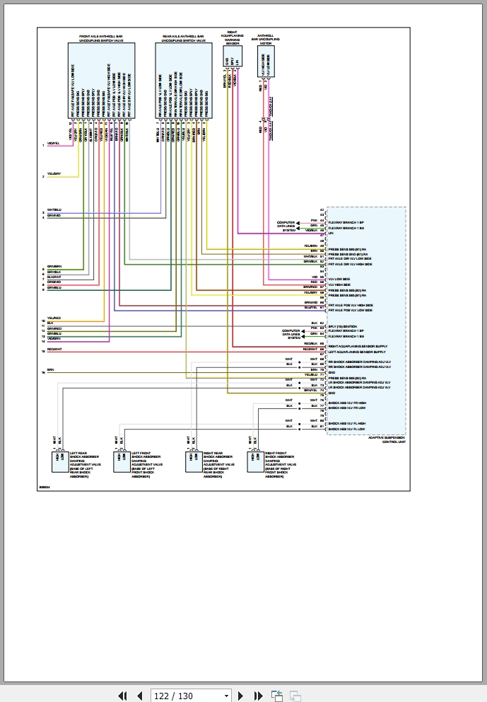Porsche 911 Targa 4 992 2024 F6 3.0L Turbo Wiring Diagram (2)