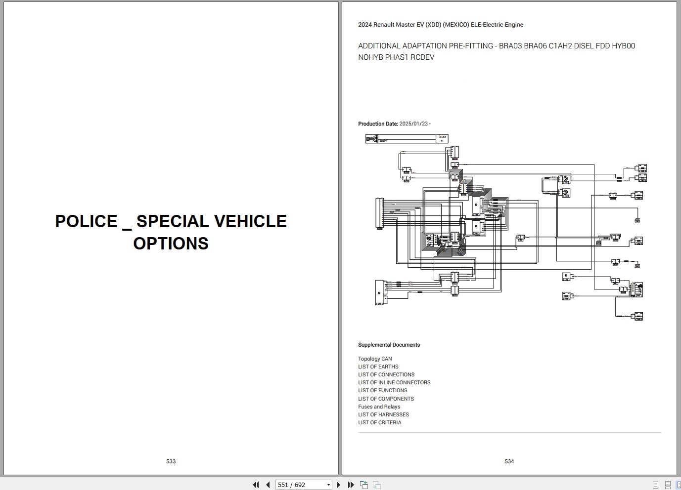 Renault Master EV XDD MEXICO 2024 Engine ELE Electric Wiring Diagram (2)