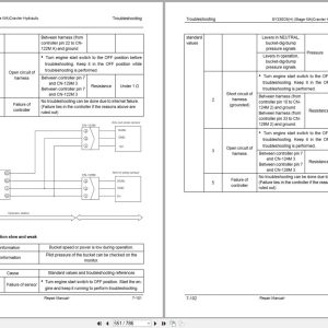 Sany Excavator SY330H Repair Manual 3