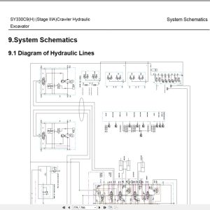 Sany Excavator SY330H Repair Manual 4