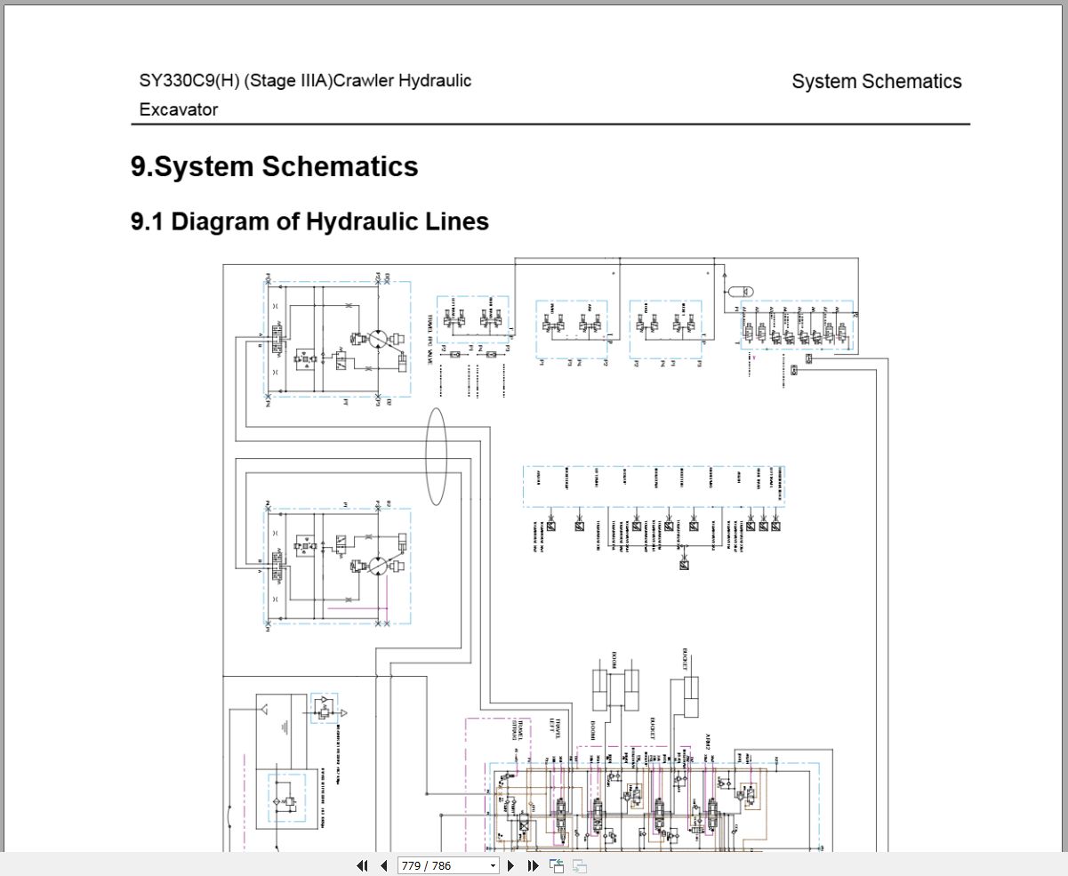 Sany Excavator SY330H Repair Manual 4