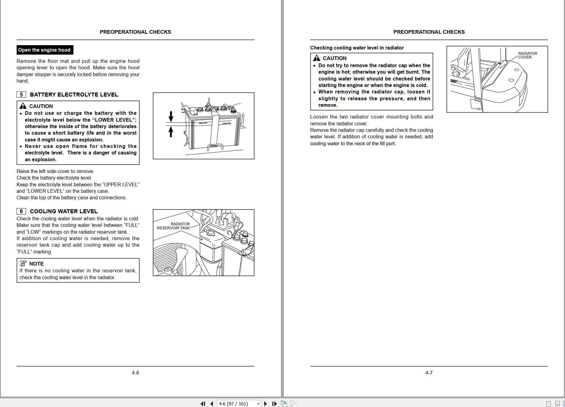 TCM Unicarriers Forklift Truck FG20 to FD30 Operation Maintenance Manual OMFBE CK9140 2014 2