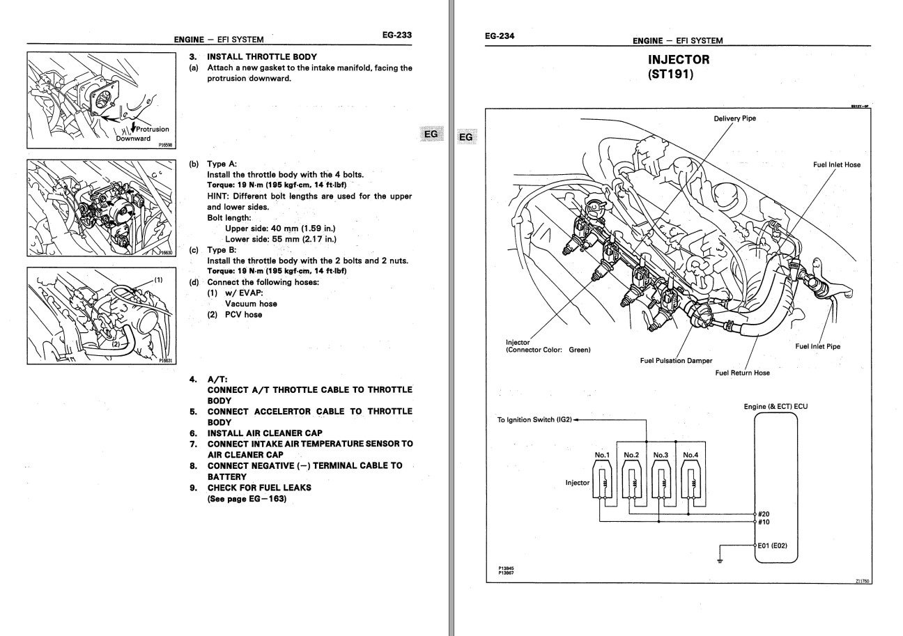 Toyota 3S FE engine RM395 Workshop Manual 2