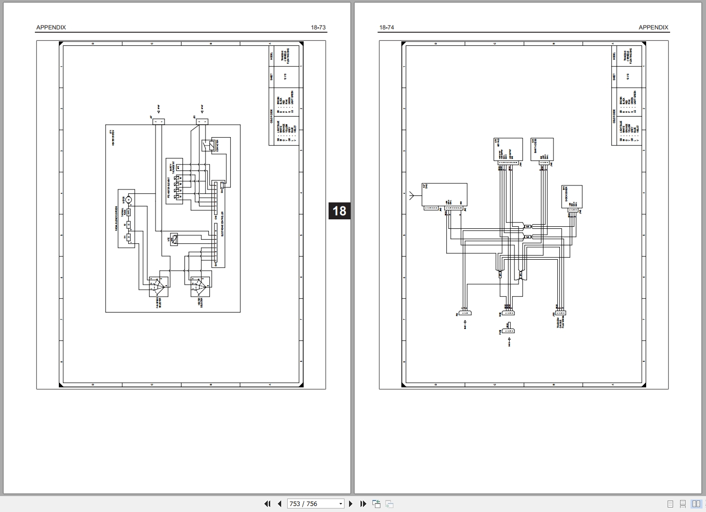 Toyota Forklift 8FBE15T to 8FBMK20T Repair Manual Wiring Diagram CE375 2 2018 4