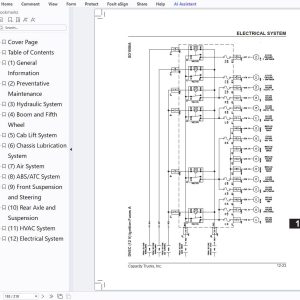 Capacity Trucks TJ Sabre Series Service Manual 2015 2