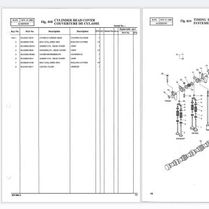 Doosan Excavator DX180LC Parts Book K1024424EF 2006 2