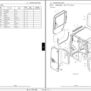Kobelco Excavator SK50P 6 Parts Manual S3PS00023ZE09 EN JP 2