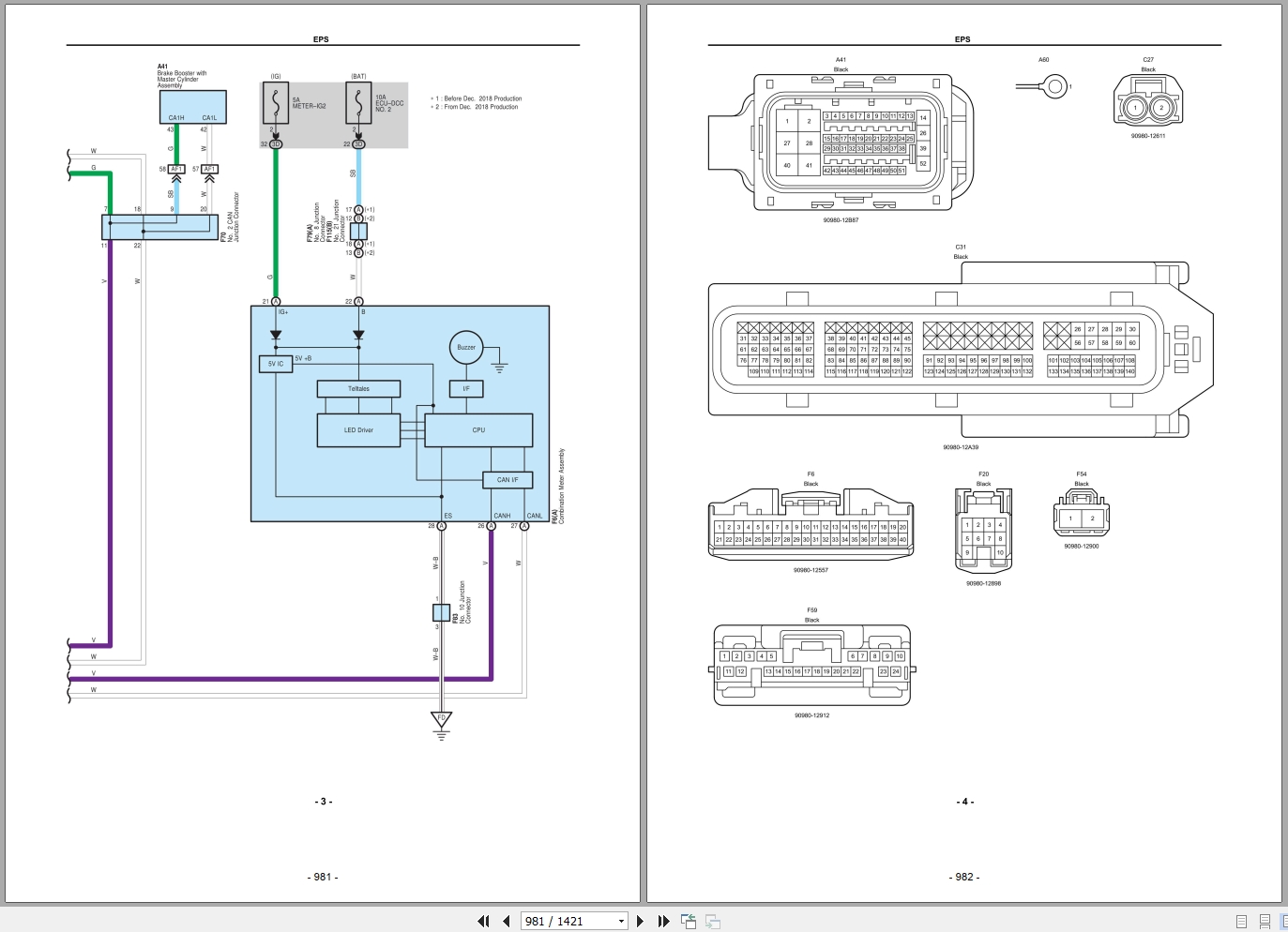 Toyota Prius FWD 2020 Engine L4 1.8L 2ZR FXE Hybrid Wiring Diagram 3168e4c6a8d3ca93f