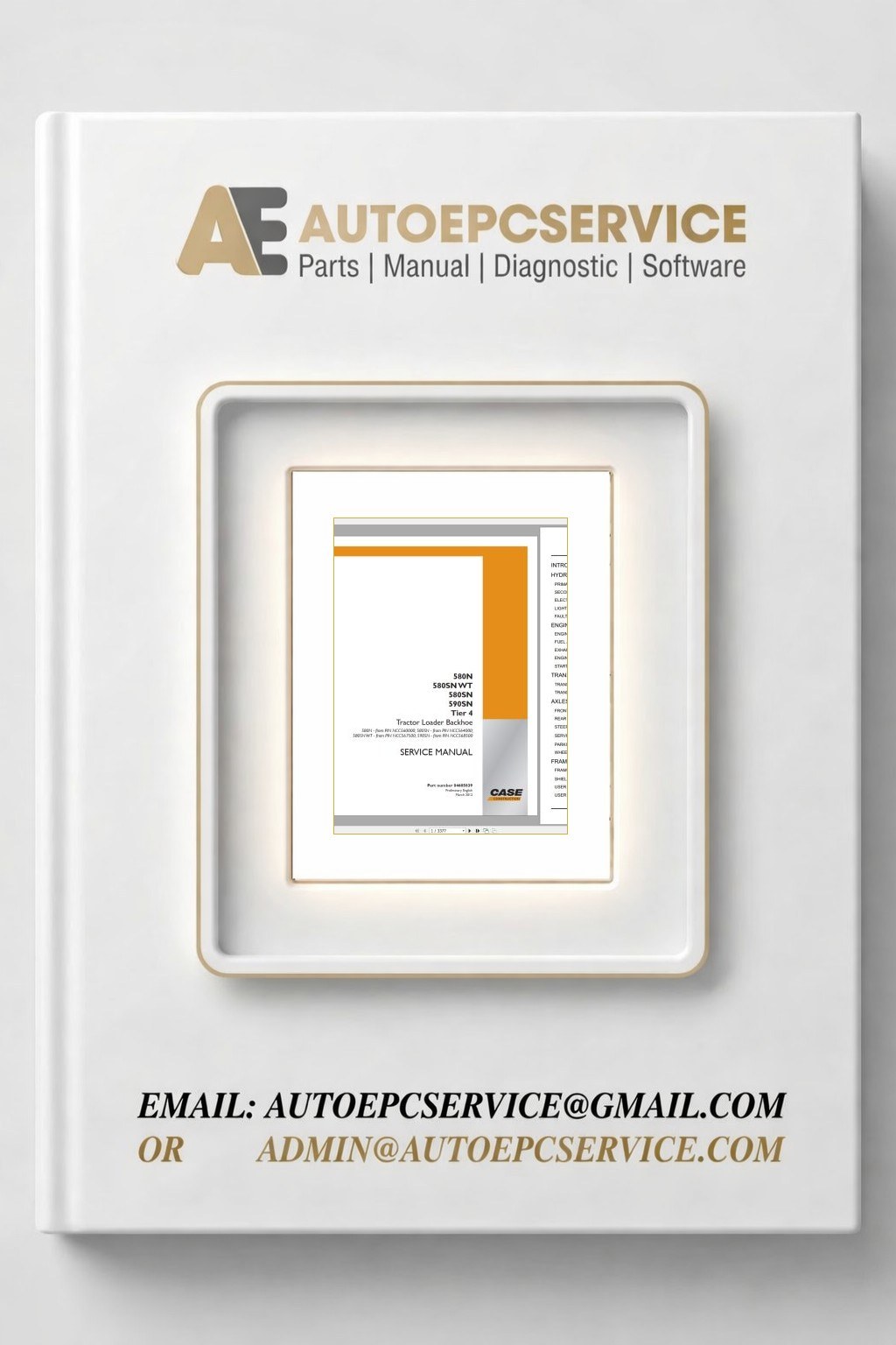 Case Track Loader Backhoe 580N 580SN 580SN WT 590SN Service Manual 84605839 1 Download