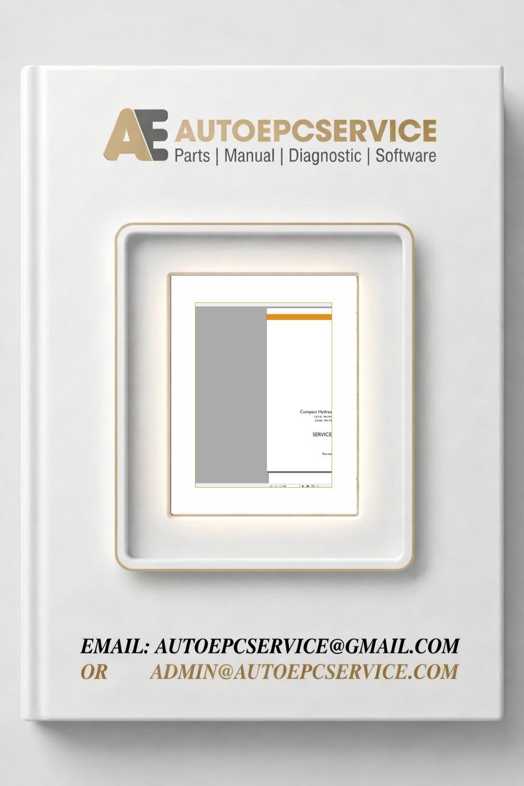 Case CX31B36B Mini Excavator Service Manual 1 Download