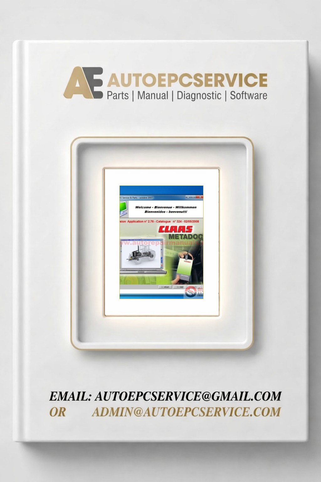 Claas Metadoc v324 Agriculture Parts Catalog 20081 Download