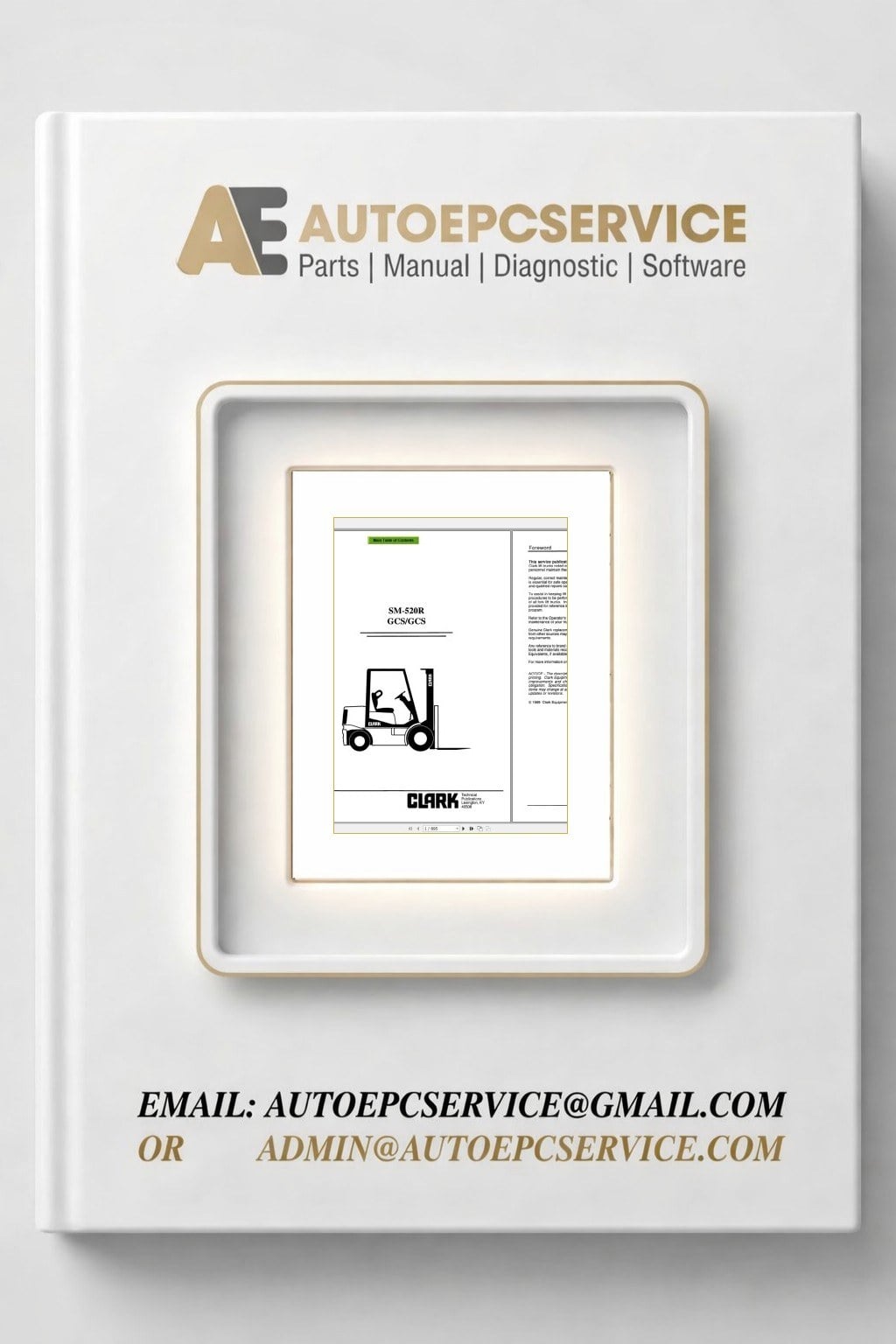 ClarkForkliftPDF2020ServiceManualMaintenanceSchematicandServiceBulletins6VOxBG Download