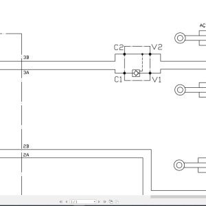 Cukurova Backhoe Loader 883 Hydraulic Diagram Tr - Image 2