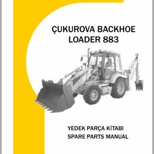 Cukurova Backhoe Loader 883 Parts Catalog C60A07R03 EN TR Cukurova Backhoe Loader 883 Parts Catalog C60A07R03 En Tr - Image 1