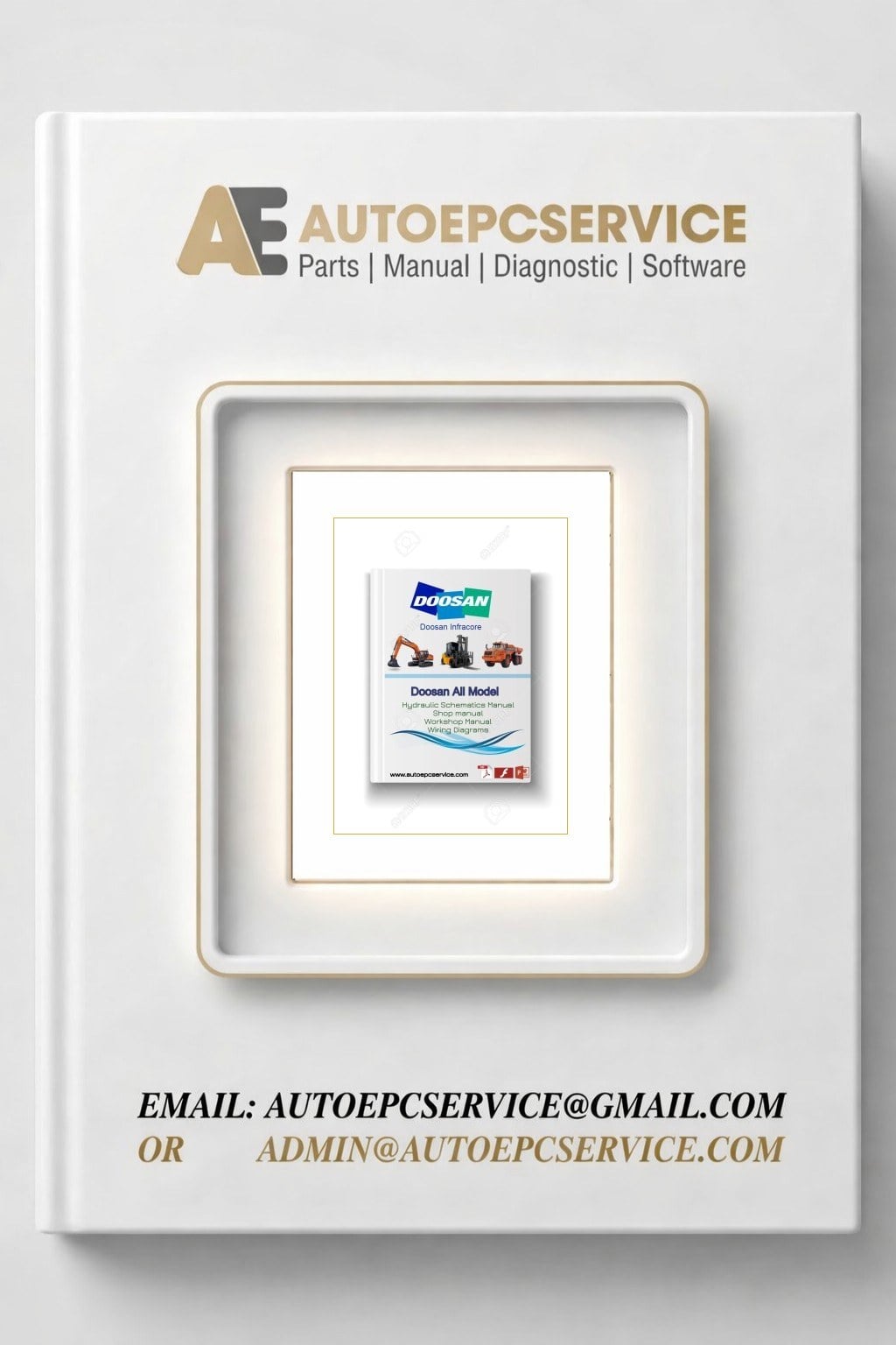 Doosan All Model Full Service Manual DVD Download