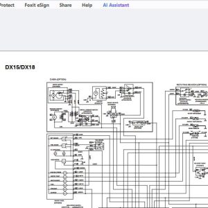 Doosan Excavator Dx15 Dx18 Shop Manual K1043970E - Image 4