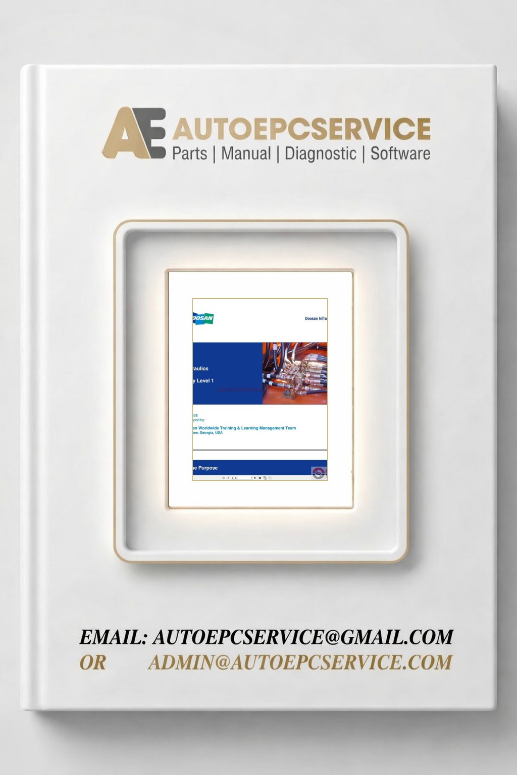 Doosan Full Set Manual Shop Manual DVD12 Download