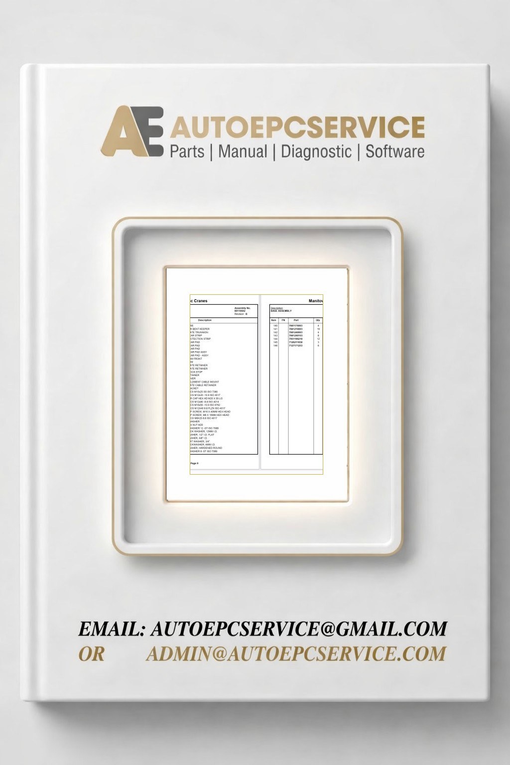 Grove Crane 43 Gb RT GRT Series Collection Parts Document PDF 2 Download