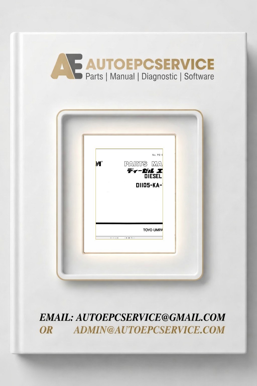 Hitachi TCM Kubota Engine Collection PDF Parts Catalog Download